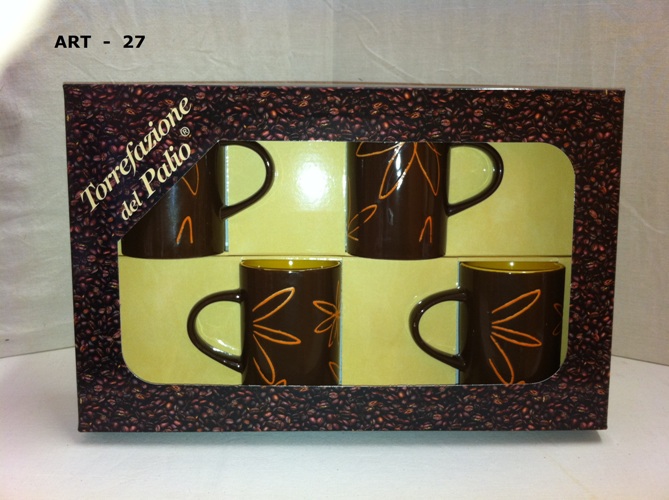 Mug Set x 4 Arcobaleno